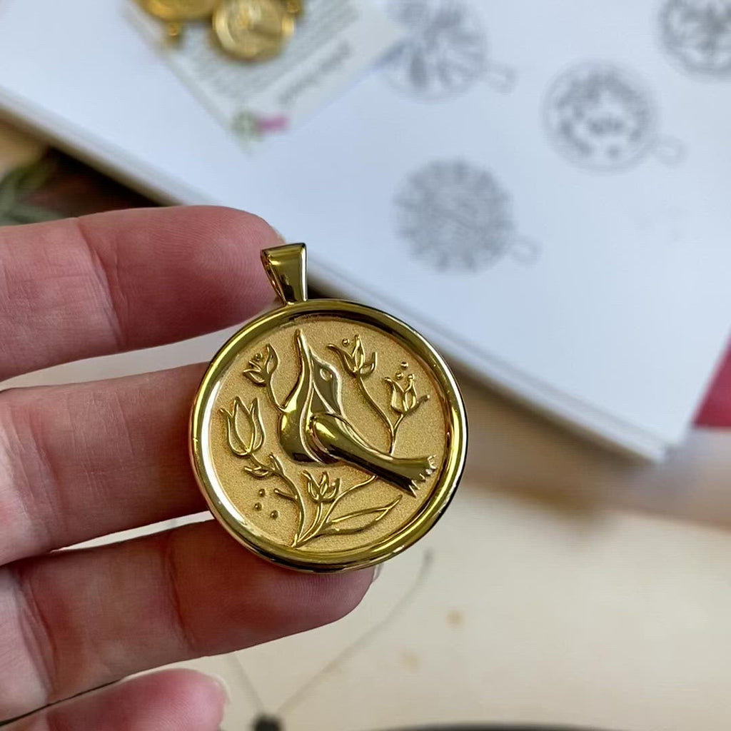 PEACE JW Original Pendant Coin
