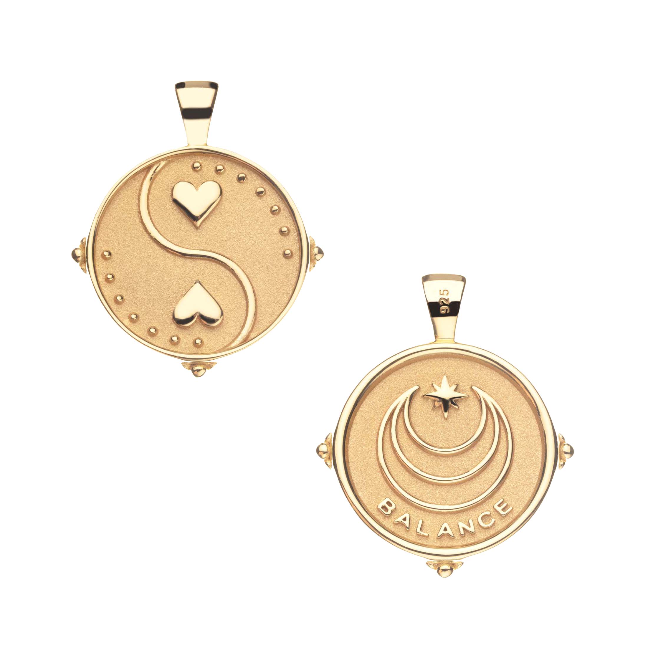 BALANCE JW Small Pendant Coin