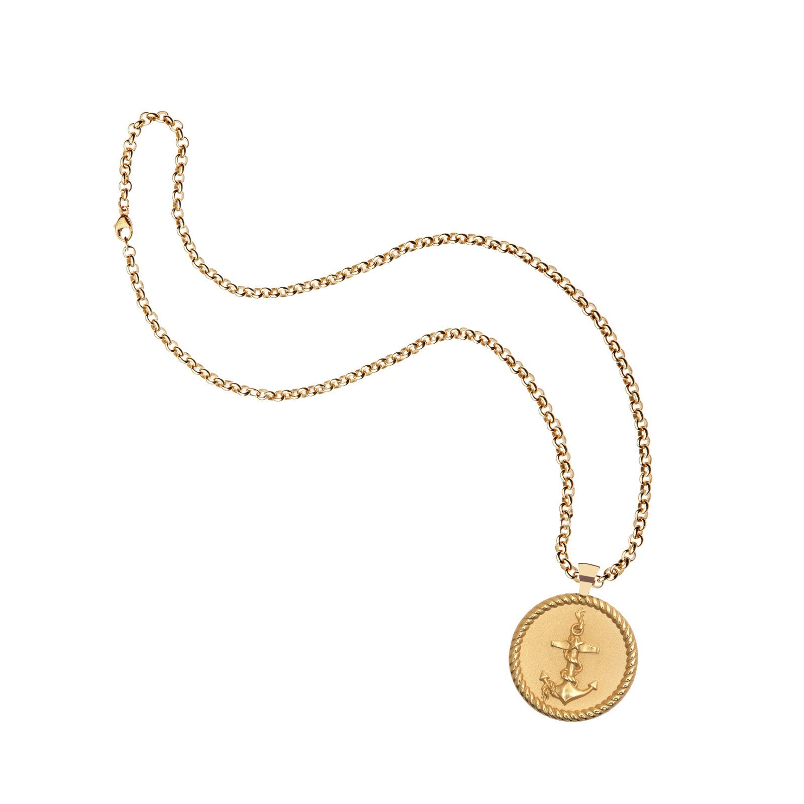 STRONG JW Original Pendant Coin (Anchor)